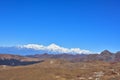 Majestic view of mount Kanchenjunga Royalty Free Stock Photo