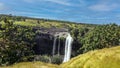 Majestic view of Tincha waterfall Royalty Free Stock Photo