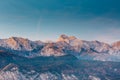 Majestic view of Triglav mountains Slovenia