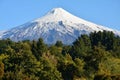 Villarica Volcano in Pucon, Chile Royalty Free Stock Photo