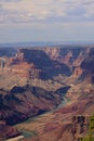 Majestic Vista of the Grand Canyon at Dusk Royalty Free Stock Photo