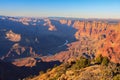 Majestic Vista of the Grand Canyon at Dusk Royalty Free Stock Photo