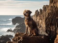 The Majestic Watchdog: Guardian of the Coastal Realm