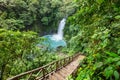 Waterfall in Costa Rica Royalty Free Stock Photo