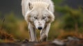 Majestic White Wolf: A Moody Angura Kei Inspired Focus Stacking Masterpiece