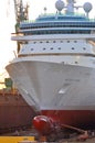 Majesty of the Seas in dry dock