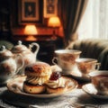 The majesty of traditional cream scones and tea