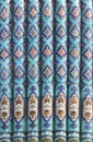 Majolica of Saint Petersburg Mosque in Russia Royalty Free Stock Photo