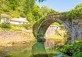 Major bridge of Lierganes (Cantabria - Spain). roman origin