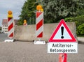 Major event anti-terrorist concrete barriers