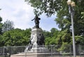 Marquis de Lafayette Statue from Washington District of Columbia USA Royalty Free Stock Photo