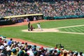 Major League Baseball - Beautiful Day for a Game Royalty Free Stock Photo