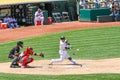 Major League Baseball - Homerun Swing Royalty Free Stock Photo