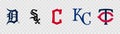 Major League Baseball MLB. American League AL. Al Central. Chicago White Sox, Cleveland Guardians, Minnesota Twins, Kansas City