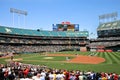 Major League Baseball National Anthem Pre Game Royalty Free Stock Photo