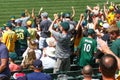 Major League Baseball - Oakland As Fans Cheering