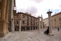 Major Square PeÃÂ±aranda Duero Royalty Free Stock Photo