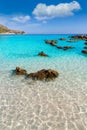 Majorca Cala Agulla beach in Capdepera Mallorca Royalty Free Stock Photo