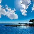 Majorca Cala Bona beach Son Servera Mallorca Royalty Free Stock Photo