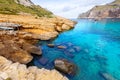 Majorca Cala Figuera beach of Formentor Mallorca