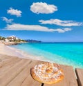 Majorca Cala Millor beach Son Servera Mallorca Royalty Free Stock Photo