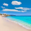 Majorca Cala Millor beach Son Servera Mallorca Royalty Free Stock Photo