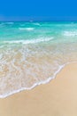 Majorca Es Trenc ses Arenes beach in Balearic Royalty Free Stock Photo