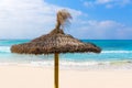 Majorca Es Trenc ses Arenes beach in Balearic Royalty Free Stock Photo