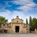 Majorca esglesia del Calvari church Pollenca Pollensa Royalty Free Stock Photo