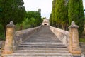 Majorca esglesia del Calvari church Pollenca Pollensa Royalty Free Stock Photo