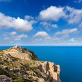 Majorca Formentor Cape Lighthouse in Mallorca Royalty Free Stock Photo