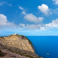 Majorca Formentor Cape Lighthouse in Mallorca Royalty Free Stock Photo