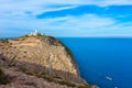 Majorca Formentor Cape Lighthouse in Mallorca Royalty Free Stock Photo