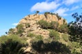 Majorca mountain Sa Bruta near Peguera Royalty Free Stock Photo