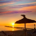 Majorca Muro beach sunrise Alcudia Bay Mallorca