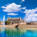 Majorca Palma Cathedral Seu Seo of Mallorca Royalty Free Stock Photo