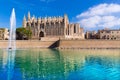 Majorca Palma Cathedral Seu Seo of Mallorca Royalty Free Stock Photo