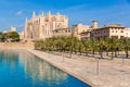 Majorca Palma Cathedral Seu Seo of Mallorca Royalty Free Stock Photo