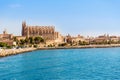 Majorca Palma Cathedral Seu Seo of Mallorca Royalty Free Stock Photo