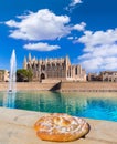 Majorca Palma Cathedral Seu Seo of Mallorca Royalty Free Stock Photo