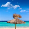 Majorca Platja de Muro beach Alcudia bay Mallorca Royalty Free Stock Photo