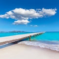 Majorca Platja de Muro beach Alcudia bay Mallorca Royalty Free Stock Photo