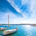 Majorca Porto Colom Felanitx port in mallorca Royalty Free Stock Photo