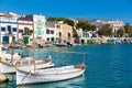 Majorca Porto Colom Felanitx port in mallorca Royalty Free Stock Photo