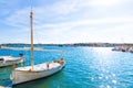 Majorca Porto Colom Felanitx port in mallorca Royalty Free Stock Photo