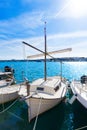 Majorca Porto Colom Felanitx port in mallorca Royalty Free Stock Photo