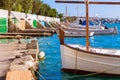 Majorca Porto Colom Felanitx port in mallorca Royalty Free Stock Photo