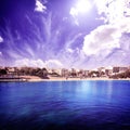 Majorca Porto Cristo beach in Manacor at Mallorca Royalty Free Stock Photo