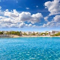 Majorca Porto Cristo beach in Manacor at Mallorca Royalty Free Stock Photo