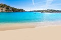 Majorca Porto Cristo beach in Manacor at Mallorca Royalty Free Stock Photo
